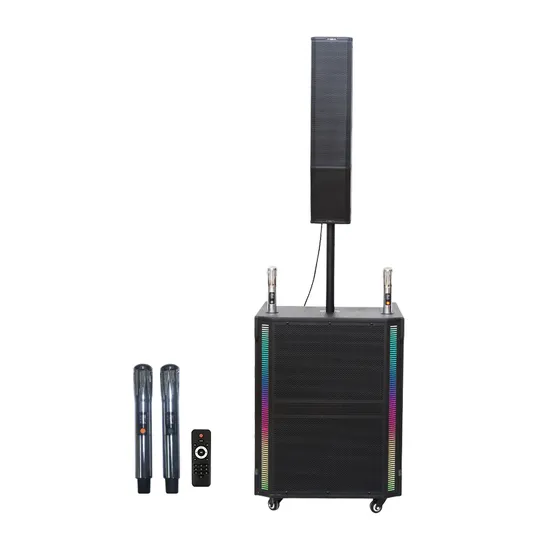 OEM 300W 18 Inch Portable Active Line Array Speaker Column Array Sound Speaker System