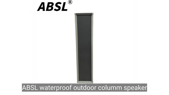 Big Power 120W 5.25′′ Aluminum Waterproof Outdoor Column Speaker PA Speaker 