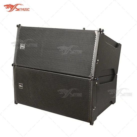 Dual 10 Inch Line Array Sound System Speaker Box Active Passive Professional Double 10 Line Array Speakers Sound System 
