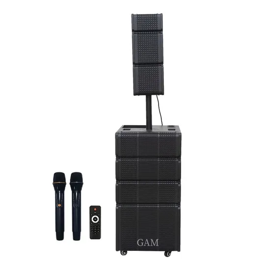 Dual 10 Inch Fashion Stereo Professional Wireless Speakers Outdoor DJ Party Speaker with Column 