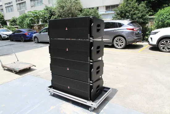 Active Power Amplifier Line Array Speakers Profession Audio Sounds Powerful System for Theater Outside 