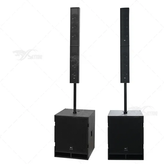 Powered DSP Column Speaker Combo Delivers Stunning Clarity for an Unforgettable Listening Experience 