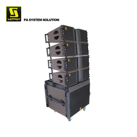 Sanway Dual 8 Inch Professional Line Array Speaker Sb18 Active Line Array System 
