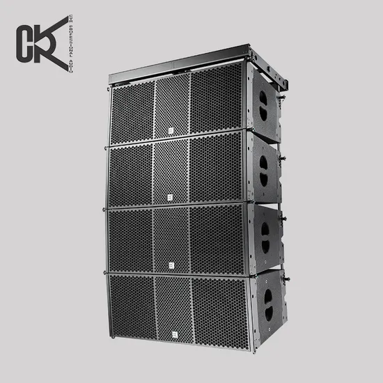 Professional Audio Outdoor Active Speaker Double 12 Inch Line Array System 