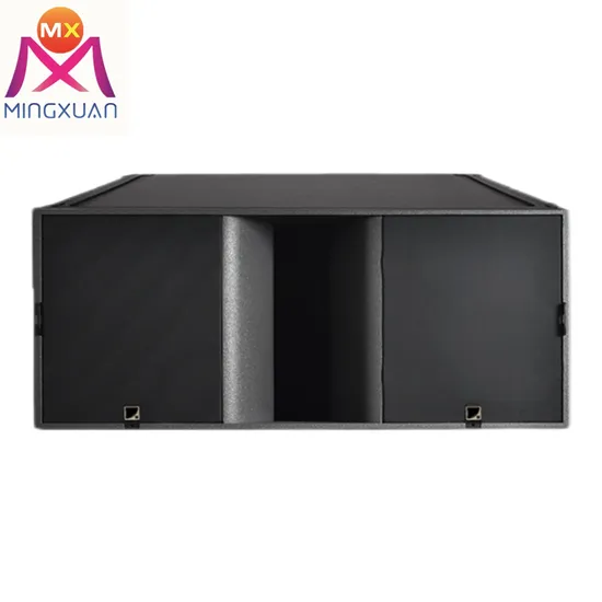 Professional Dual 18inch Subwoofer Passive Speakers Audio Powerful Outdoor Sub Bass Sound System 